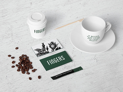 Coffee Mock Up / 50 Items / Stationery Branding