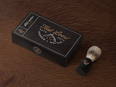 Barber Cosmetics Mock Up / 50 Items bottle brand craft free hipster logo minimalist mockup psd shop template vintage