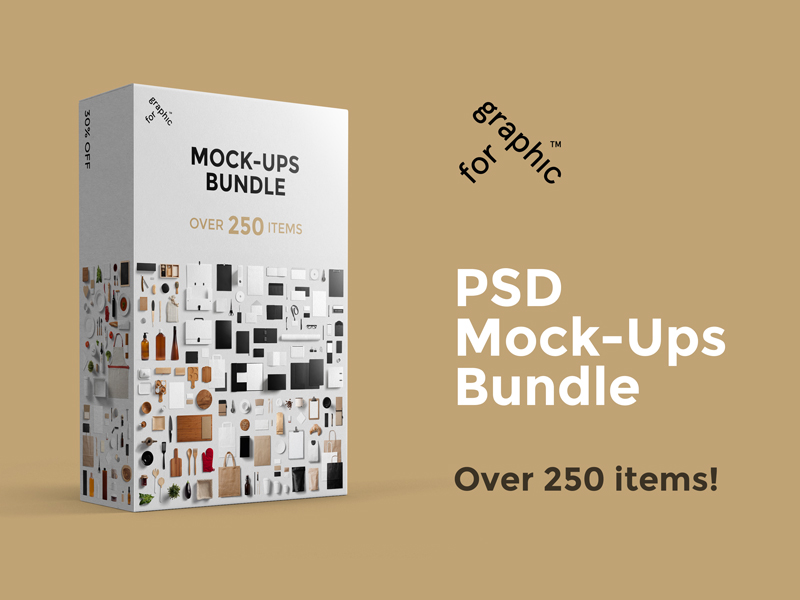 Psd Mockups Bundle by forgraphic™ on Dribbble