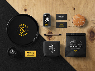Download Burger Bar Branding Mockup By Forgraphic On Dribbble