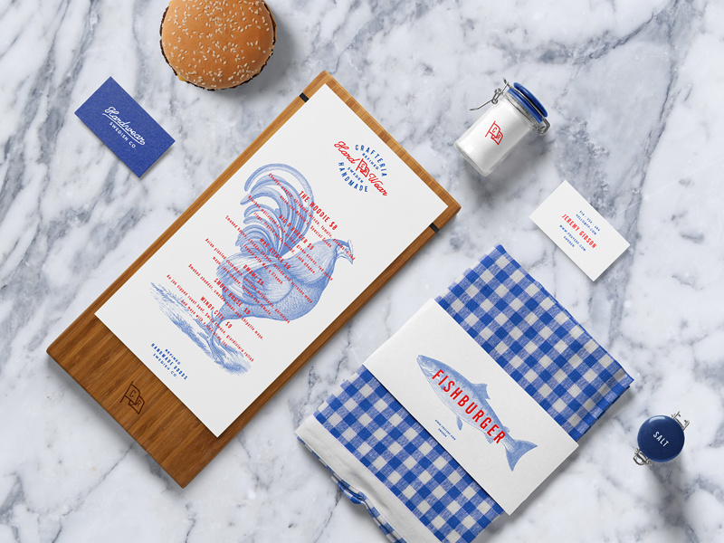 Burger Bar MockUp by on Dribbble
