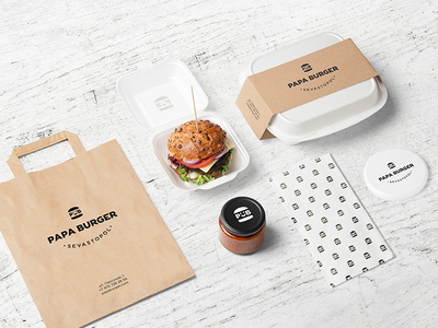 Download Burger Bar PSD Mockup by forgraphic™ - Dribbble