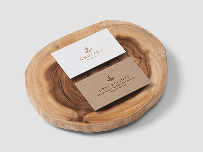 Business Cards Stationery Mockup