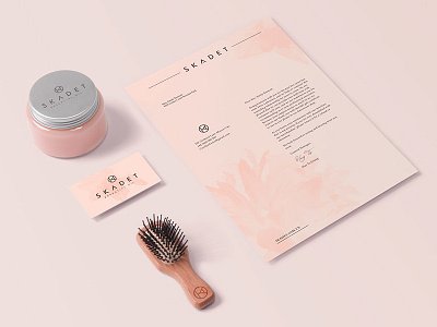 Cosmetics Stationery Mock Up