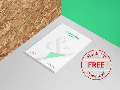Free Letterhead PSD Mockup a4 badge branding icon identity label logo mockups stationery template texture wood
