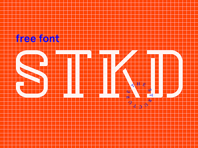 Stoked Free Font bold branding font free freebie identity letters logo logotype typeface typography