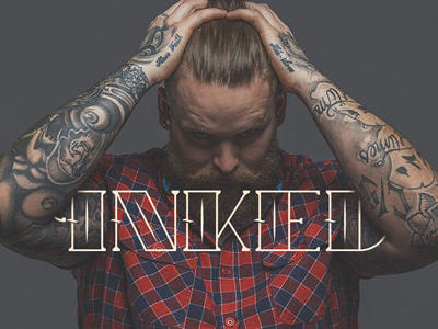 Tattoo Free Font typeface tattoo branding logotype freebie letters typography logo bold free font