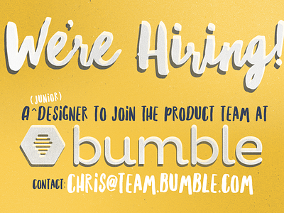 We're Hiring!