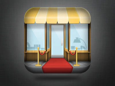 Cardify Icon christopher paul icon cardify app ios store red carpet loyalty illustration