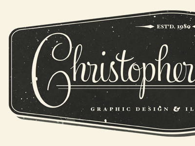 Cp Logo christopher paul feel graphic design hoefler frere jones illustration logo poster typography veer