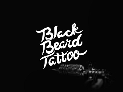 Black Beard Tattoo brand design branding design graphic logo logotype logotype designer minimal typography