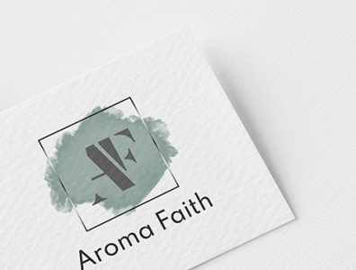 aroma faith logo business logo minimal unique logo