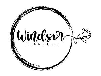 flower business logo design business logo design feminine logo flat illustration minimal signature typography unique logo vector