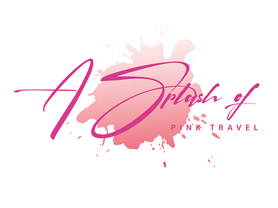 signature logo branding business logo cursive design feminine handwritten illustration logo script signature travel
