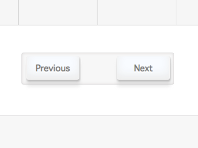 Pagination box buttons pagination shadow