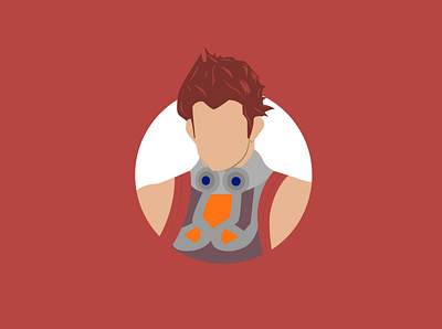 Reyn - Minimalist Character Design 2d art characterdesign illustrator minimalist videogame