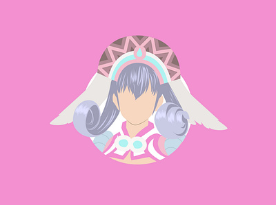 Melia - Minimalist Character Design 2d art characterdesign illustrator minimalist videogame