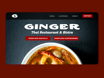 Thai Restaurant Web Design