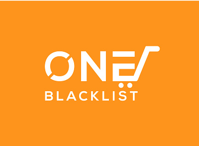 One Blacklist brand design design logo logo design shop unique