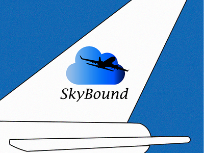 SkyBound airline dailylogochallenge logo
