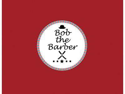 Bob the Barber barber dailylogochallenge logo simple