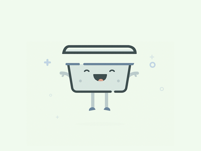 Little happy guy - Animation for Babyfood App