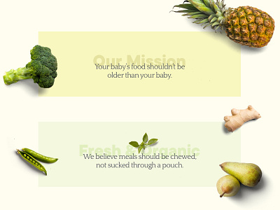 Babyfood Project - Headlines design font design food fruit graphic design graphicdesign headlines quote typography uidesign vegetable
