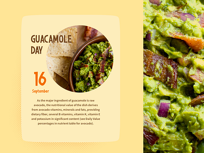 Guacamole Day guacamole