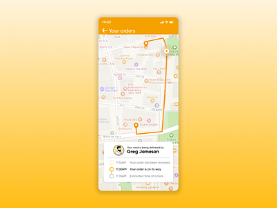 Daily UI #020 - Location Tracker