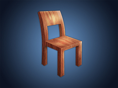 Chair chair icon illustration lingual wood