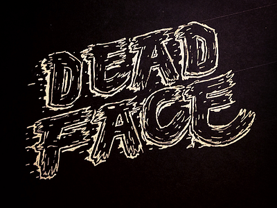 Dead Face Title Sketch