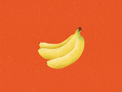 🍌 banana illustration botanical design digital art digital illustration fruit illustration illustration