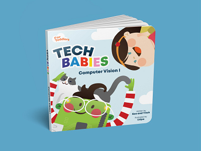 Tech Babies Children's Book Project design digital art digital illustration illustration