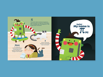 Tech Babies Children's Book Project design digital art digital illustration illustration