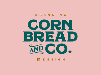 Cornbread & Co. Branding branding cornbread design identity logo trendy
