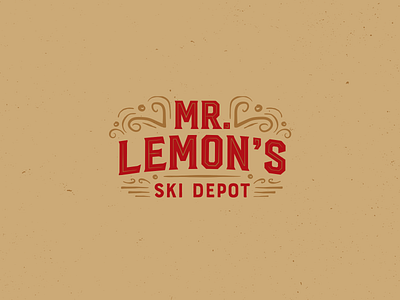 Mr. Lemon's Ski Depot Logo
