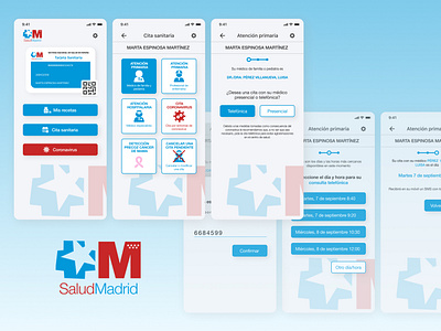 Redesign Salud Madrid