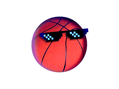 Cool Basketball basketball design flat minimal