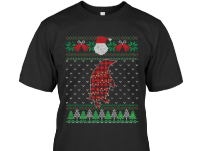 Penguin Ugly Sweater Christmas T-shirt link below by Gabriel_Garner on ...