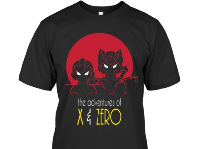 The Adventures of X & Zero T-Shirt website link 👇