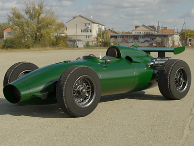 Vintage F1 Car v2