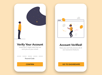 Daily UI #054 - Confirmation 054 account verification code confirmation dailyui