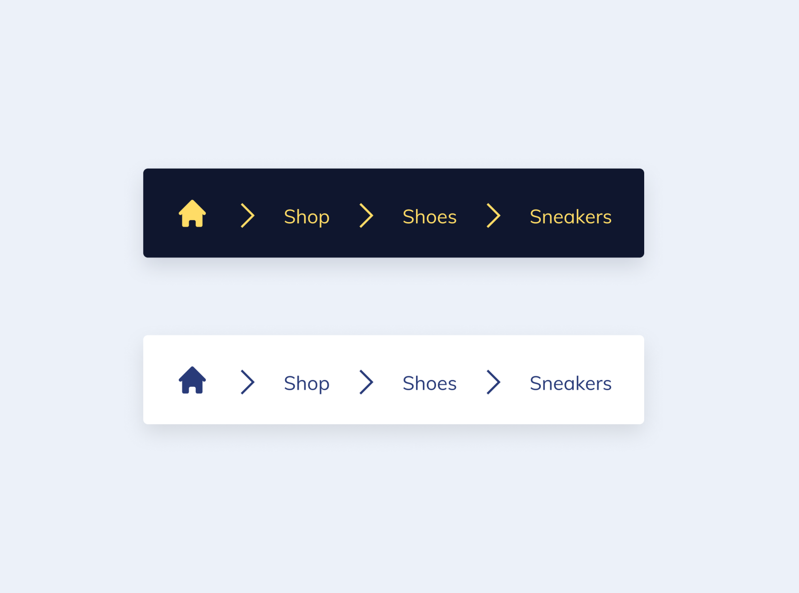Daily UI 056 Breadcrumb by Yiannis Kalaitzis on Dribbble