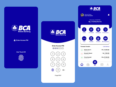 BCA Mobile Banking - Redesign Mobile Apps