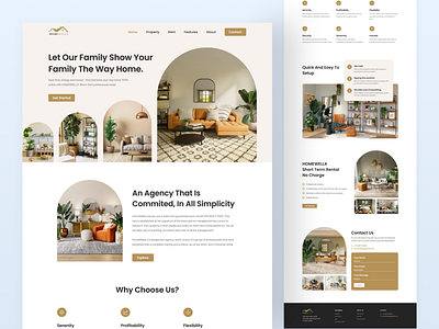 Home Rental Website - UI Design