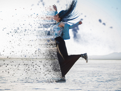 Decay Explosion awesome creativity dance decay decay explosion design girl photoshop photoshop editing snow