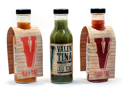 Valentina Hot Sauce Rebrand: Bottles