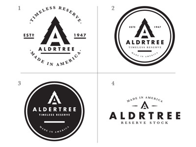 ALDRTREE: Logo Directions aldrtree badge ben suarez benjamin suarez black and white circle icon retro suarez timeless reserve type vintage