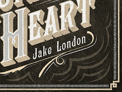 Runaway Heart: CD Cover- Black & Gold black cd cd cover gold grunge hand lettering retro texture type typography vintage white