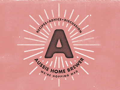 (GIF) Aussie Home Brewer: Logo Design 3